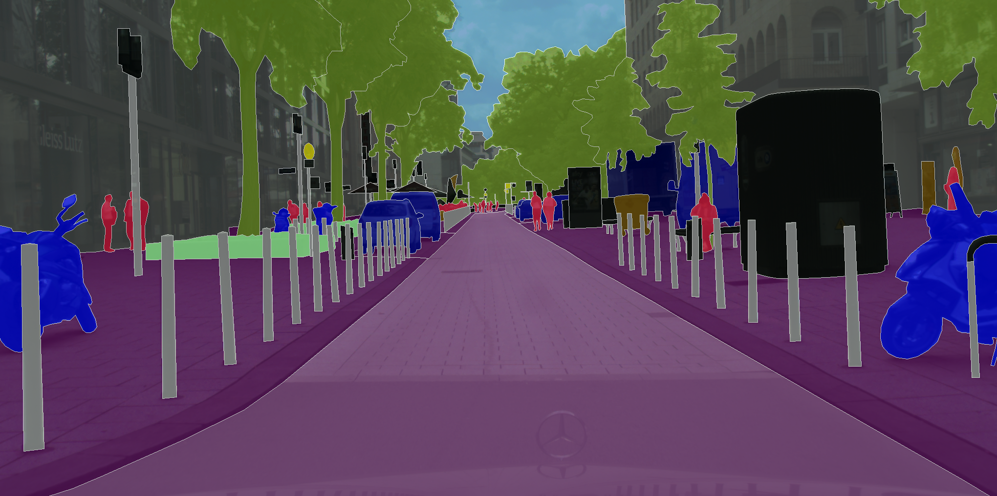 Cityscapes Dataset: Example Stuttgart 1